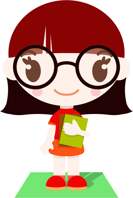 clipart girl with glasses - photo #8