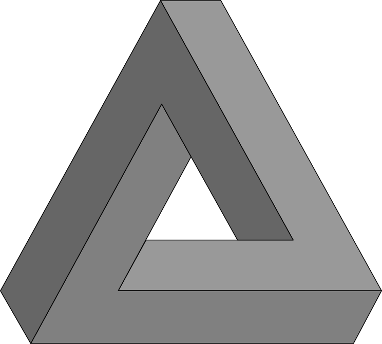 Clipart Yet Another Impossible Triangle