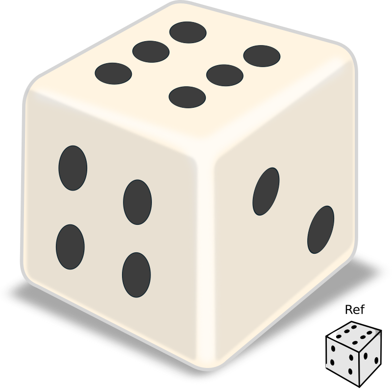 Clipart - Shiny Dice