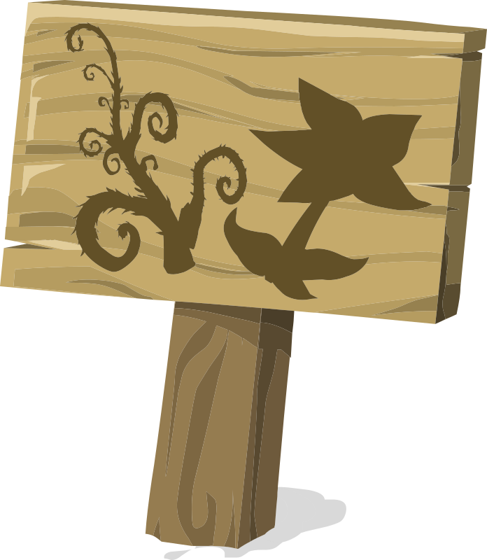 garden sign clip art - photo #42