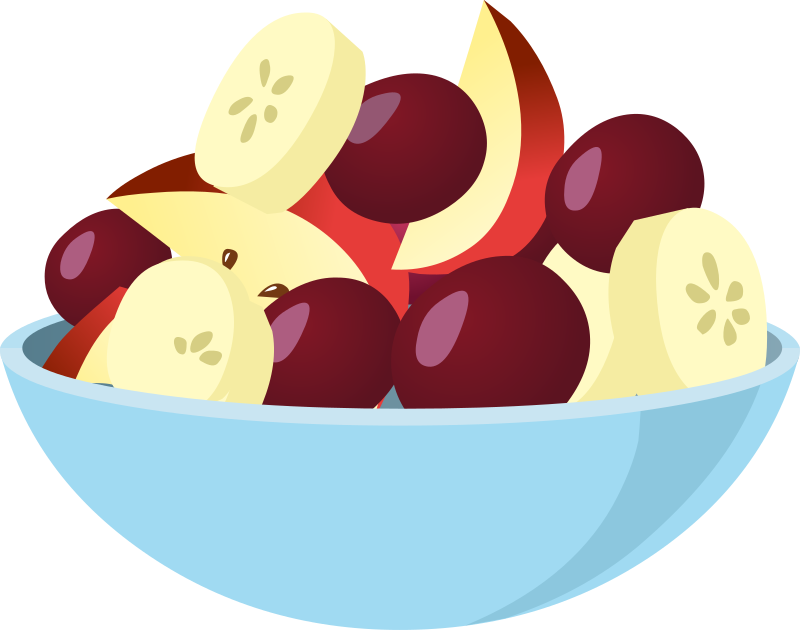 free clipart bowl of fruit - photo #25