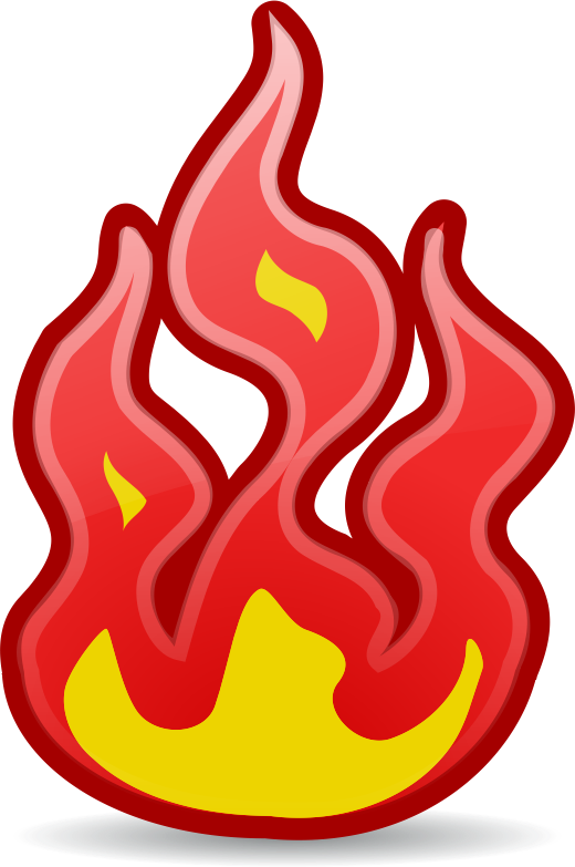 fire for symbol burn Clipart   cd