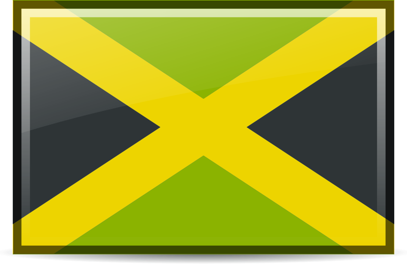 clipart jamaican flag - photo #27