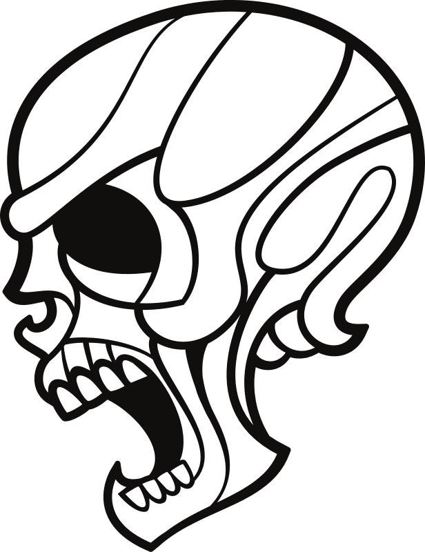 Clipart - Skull