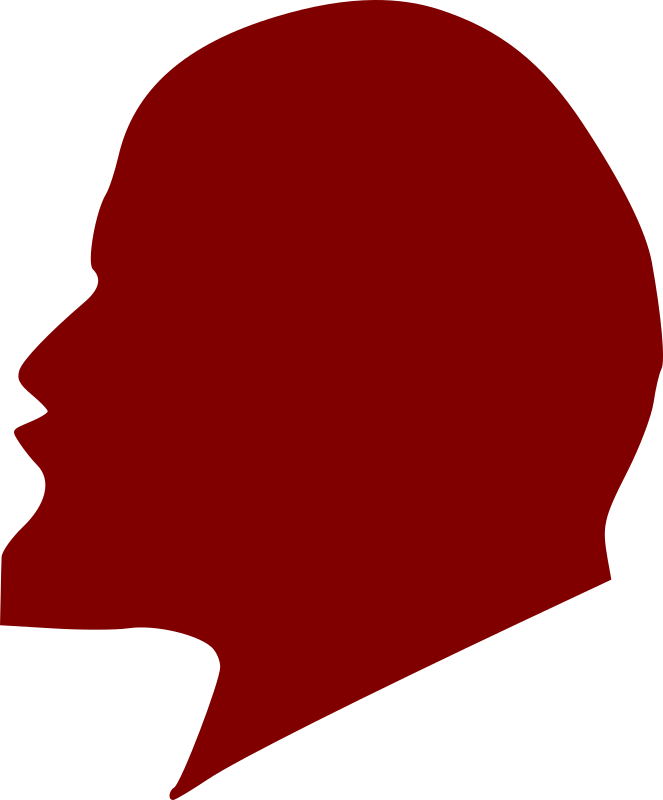 png to how svg convert Clipart the Lenin   from side