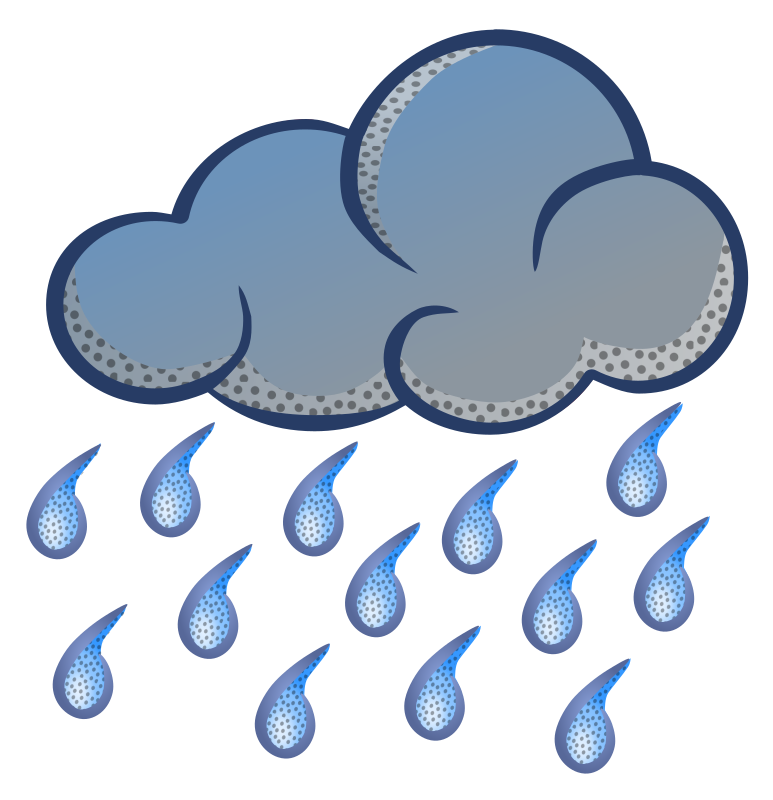 clip art pictures of rain - photo #24