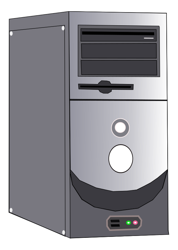 case pc for case Clipart Computer   system