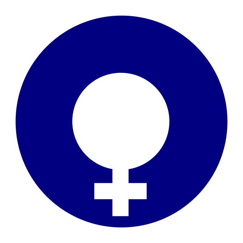 images gender female symbol of Clipart circle female filled symbol in gender  a