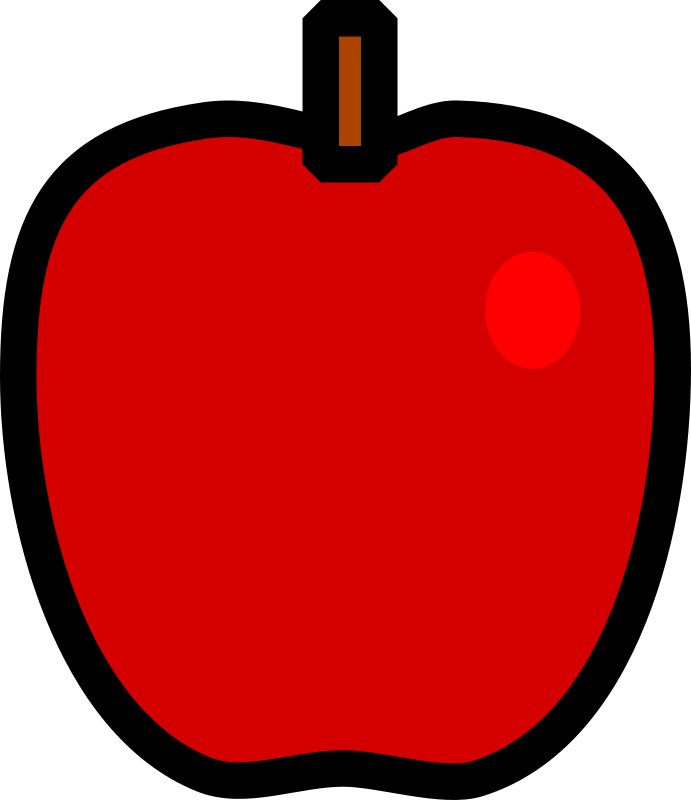 free apple png clipart - photo #44