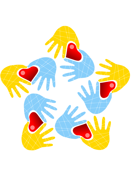 Clipart - Hands and hearts - #request