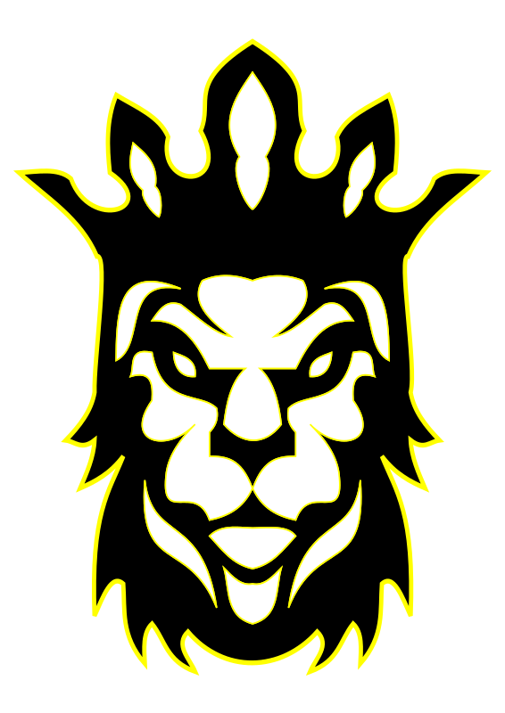 lion with crown clipart - photo #16