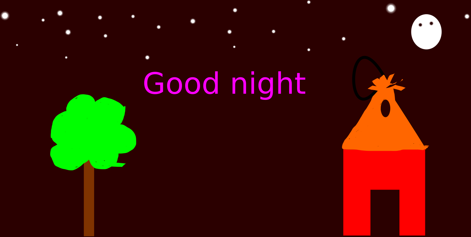house at night clipart - photo #21