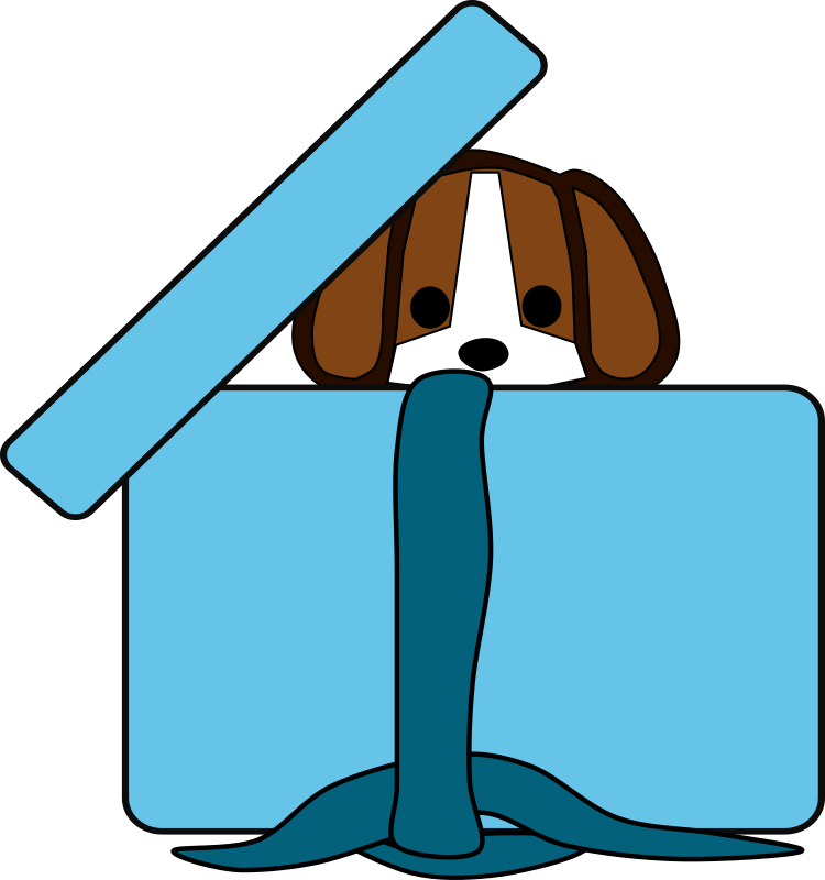 puppy in a box clipart beagle in a box puppy in a box clipart beagle in a box