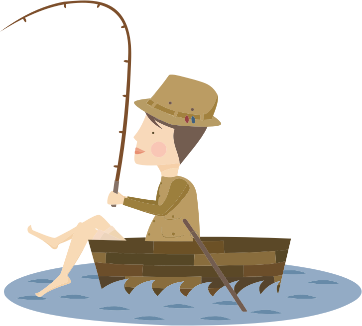 clipart man fishing in boat - photo #38