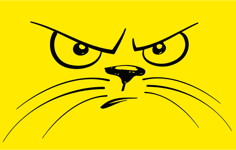 Cat Face Black And White Clipart Cat Face Black And White Clipart