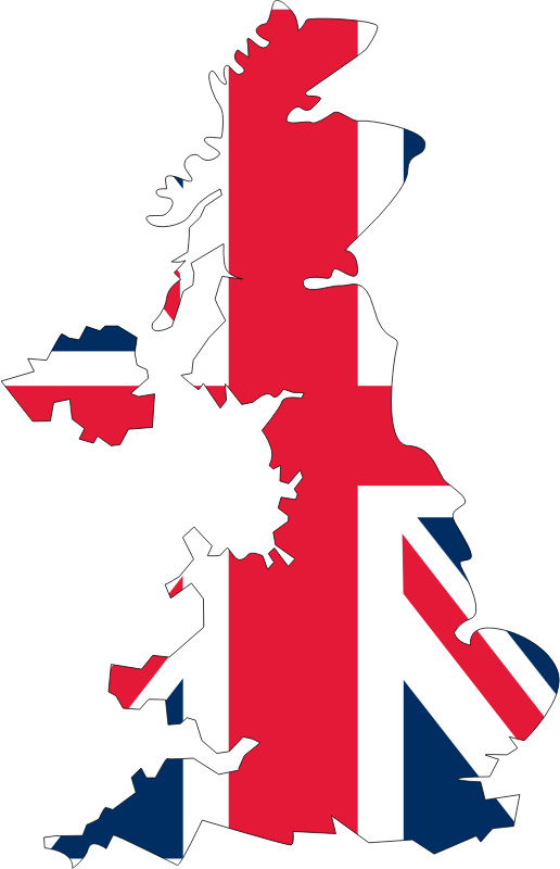 free clipart map of england - photo #26
