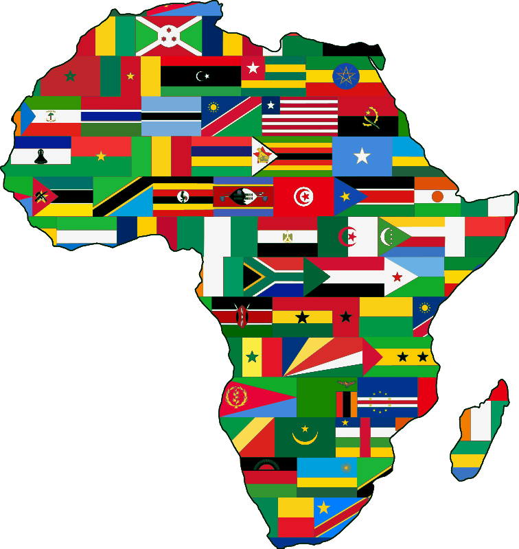 africa clipart map - photo #38