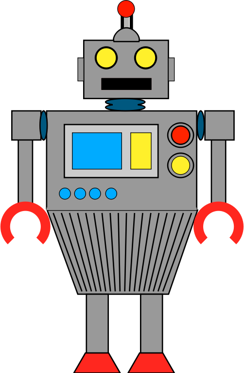 robot clipart outline - photo #28