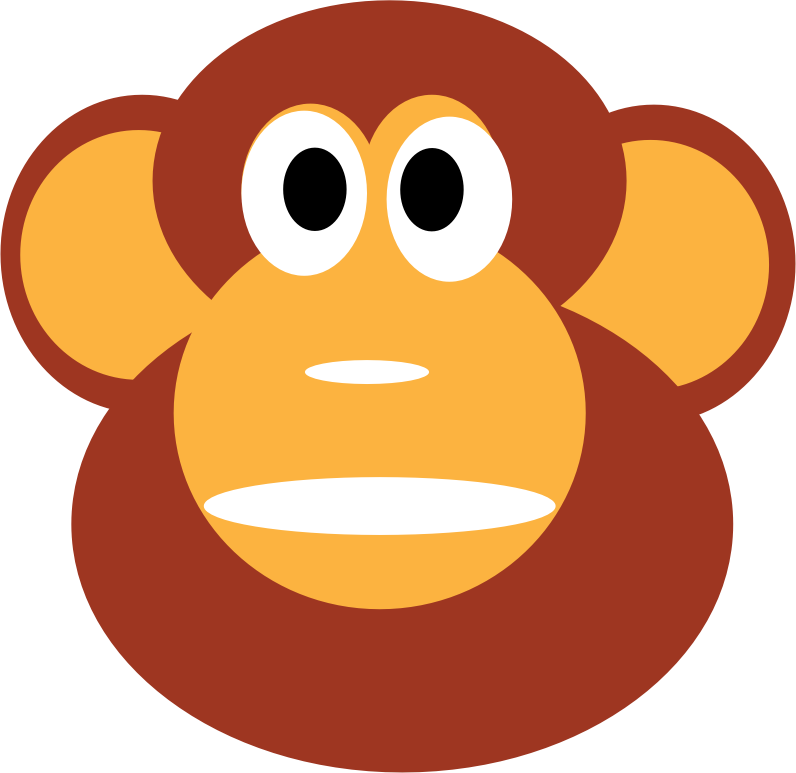 Clipart - Monkey