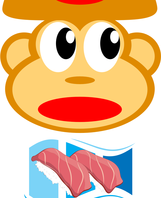 monkey reading clipart - photo #35