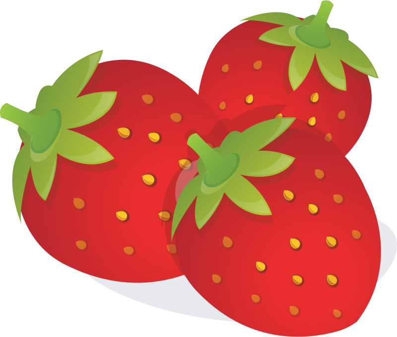 cute strawberry clipart - photo #46
