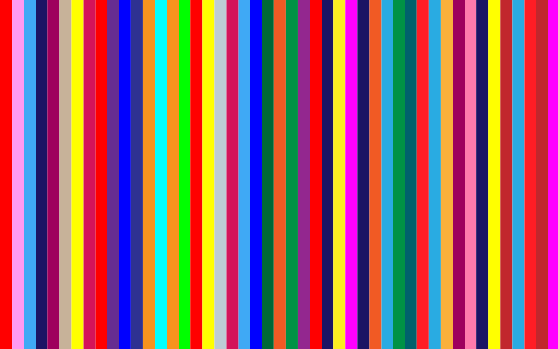 Clipart - Colorful Vertical Stripes