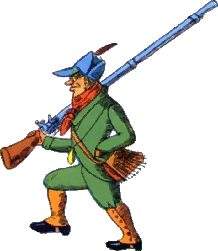 Clipart - Hunter