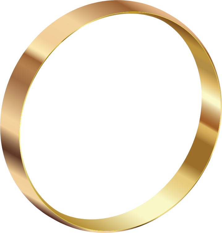 gold rings clipart - photo #44