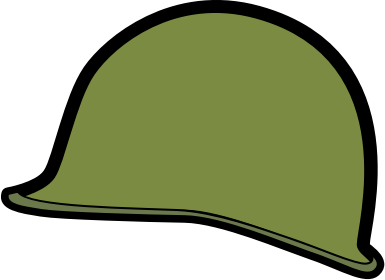 Clipart - WW2 American Helmet