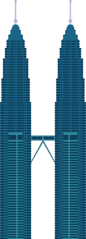 Clipart - Petronas Twin Towers