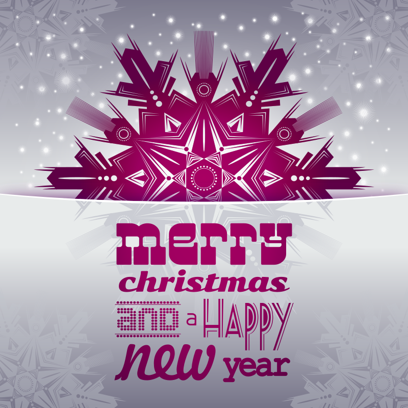 clipart merry christmas happy new year - photo #21