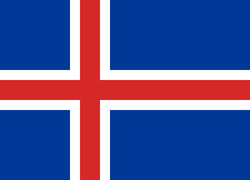 Download Clipart - Flag of Iceland