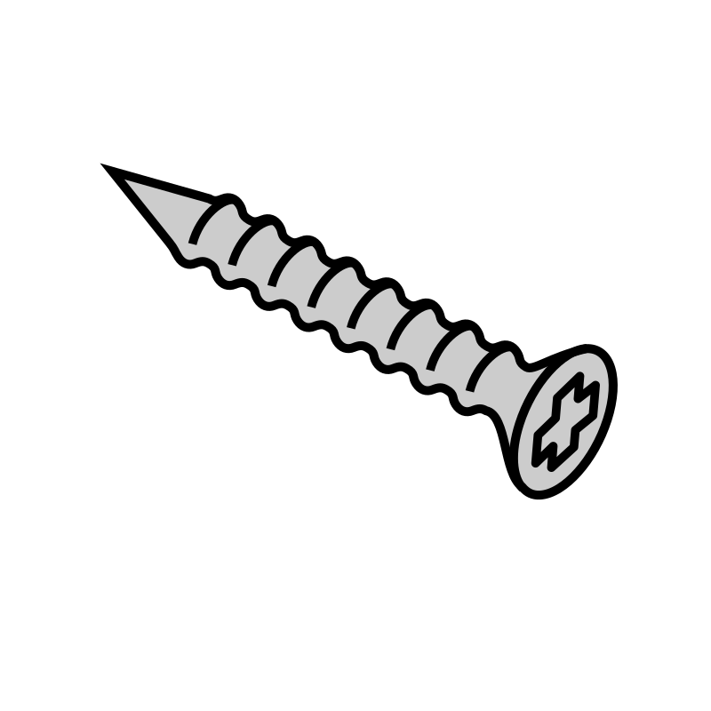 clipart of screws and nails - photo #20