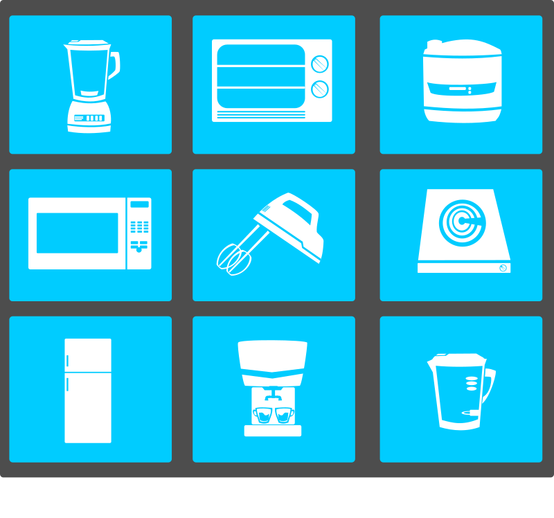 Clipart Electronic Kitchenware