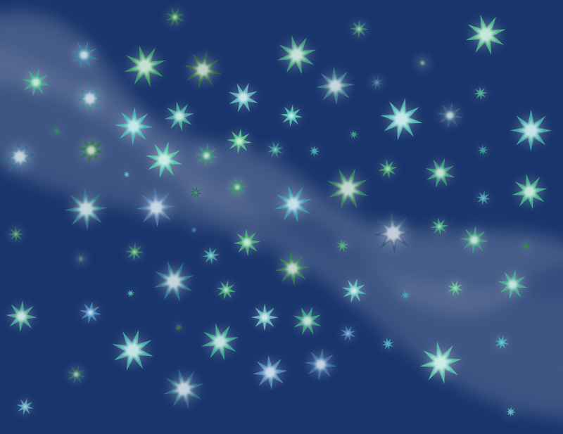 clipart night sky stars - photo #43