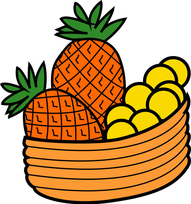 free clipart bowl of fruit - photo #21