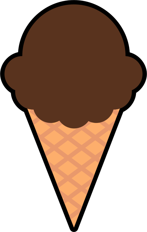 clipart chocolate ice cream - photo #12