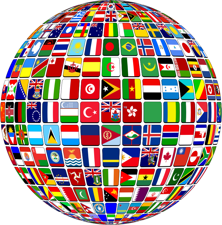 free clipart flags of the world - photo #33