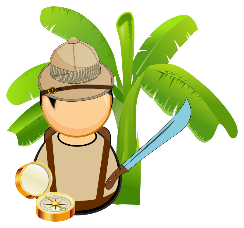 jungle explorer clipart - photo #27