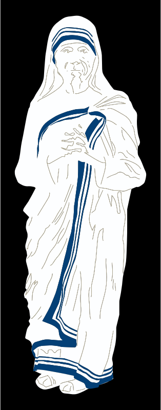 clipart of mother teresa - photo #41