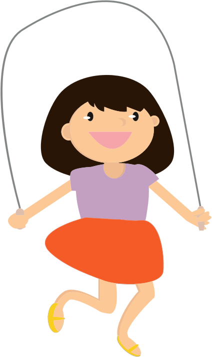 clipart jumping girl - photo #19
