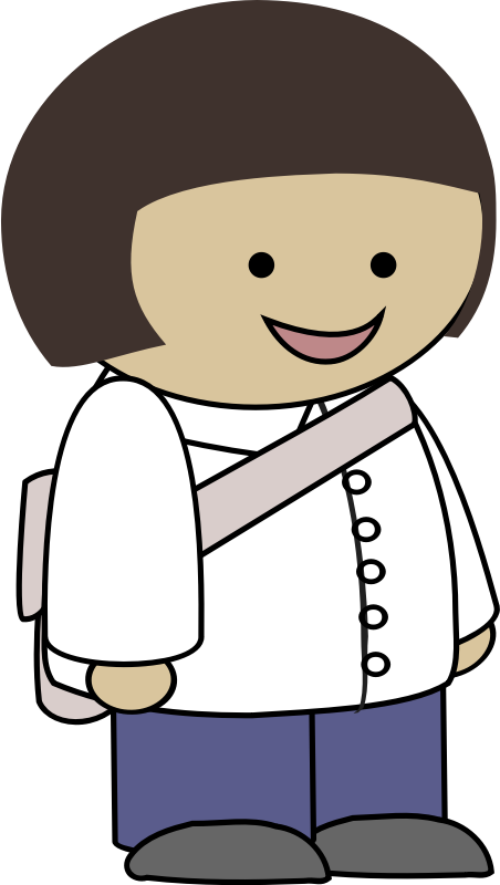 clipart girl smiling - photo #11