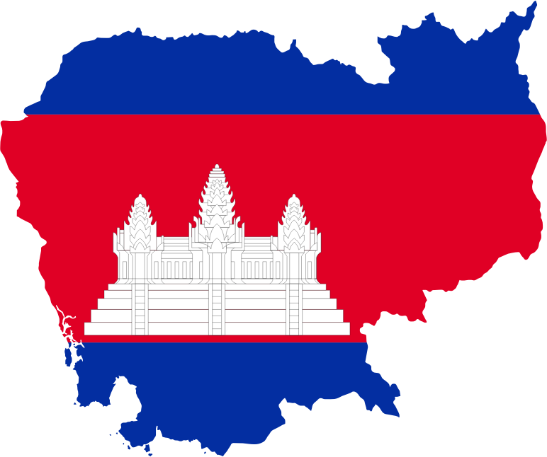 clipart map of cambodia - photo #2