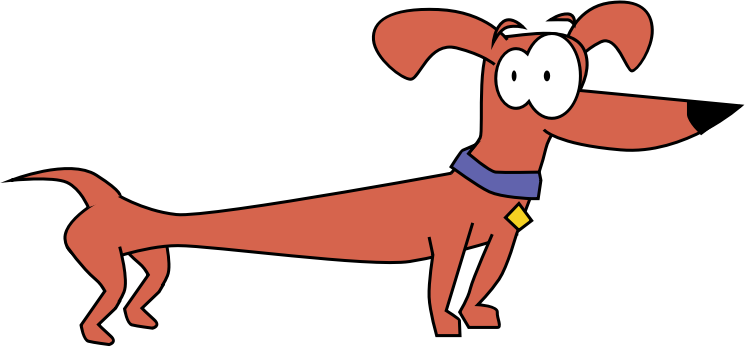 wiener dog clipart - photo #6