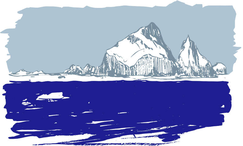 clipart iceberg - photo #34