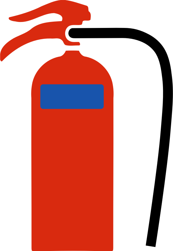 clipart fire extinguisher - photo #43