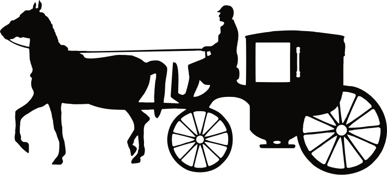 horse driving clipart - photo #31