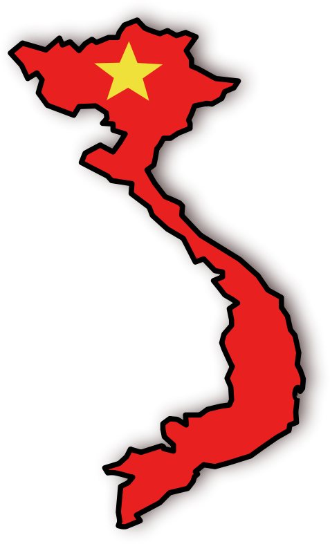 vietnam countryasflag