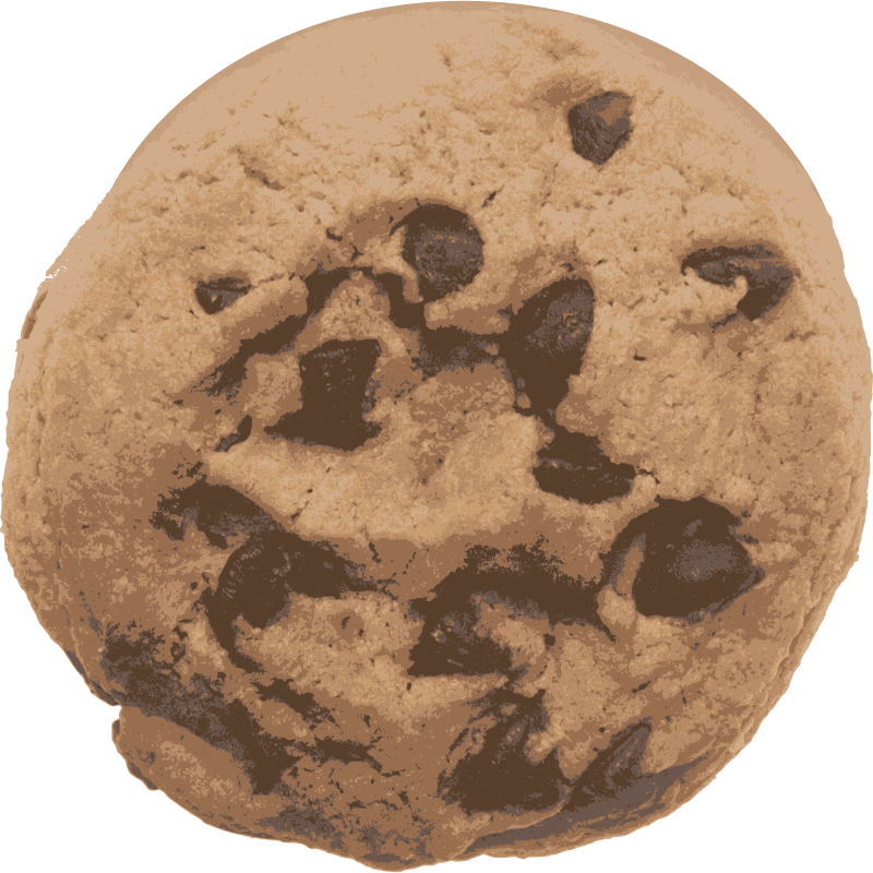 clipart chocolate chip cookie small christmas buttons