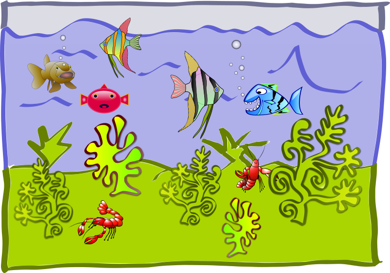 underwater world clipart - photo #3